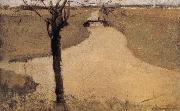 The trees beside the kerfi river Piet Mondrian